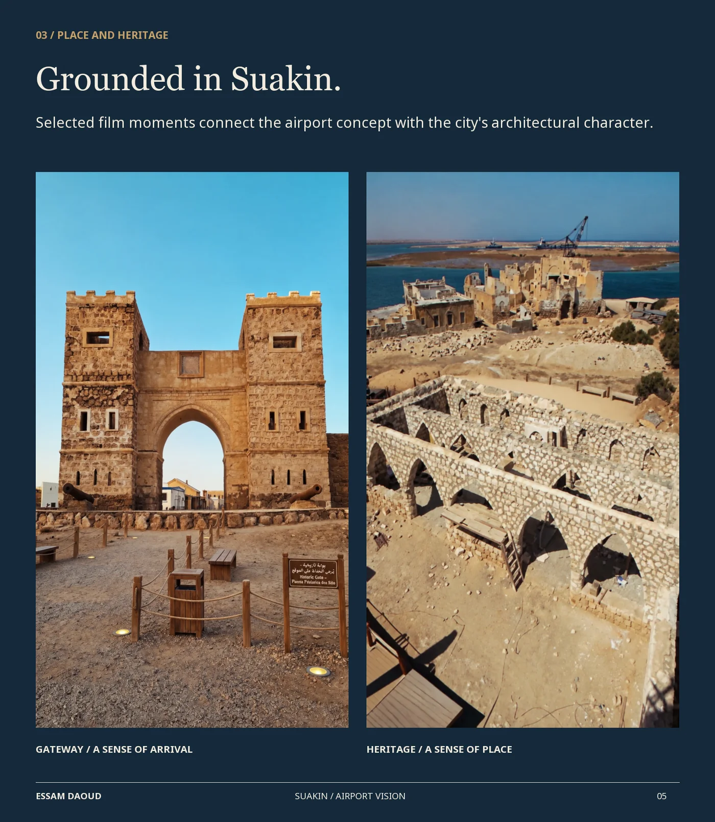 Suakin — project visual 3
