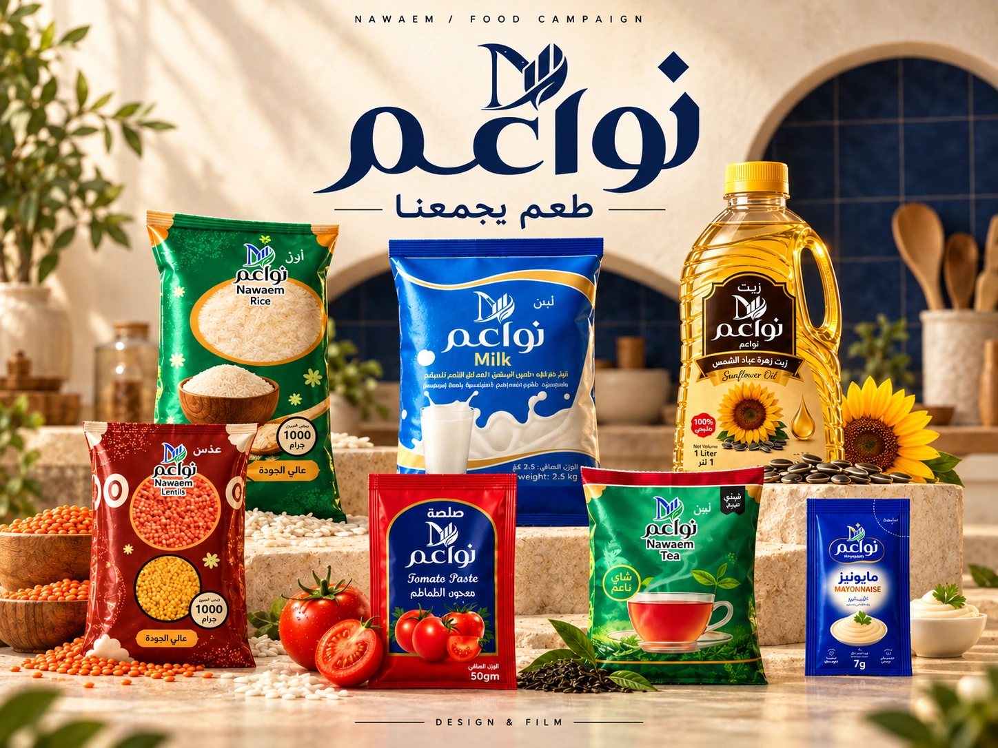 Nawaem — Food Campaign / Design & Film